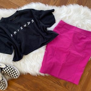 HOT Pink H&M Pencil Skirt